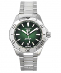 Tag Heuer Aquaracer Professional Date Sunray Brushed Green Ciferblatas automatinis naras WBP2115.BA0627 200M vyri&scaron;kas laikrodis