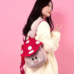 Darželio vaikų kuprinė Miela grybo formos rankinė Mokinėms Mini kuprinė Lengva kuprinė