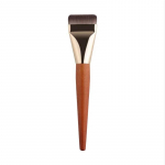 Ultra Thin Foundation Brush Lengvas ir plonas veido kontūro &scaron;epetėlis Flat Contour Brush Blending Foundation Cream Makiažo &scaron;epetėliai One-character type oranžinė
