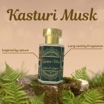 Kasturi Musk Attar &ndash; Premium unisex Perfume Oil &ndash; Long Lasting &ndash; Non-Alcoholic &ndash; Rich Oriental Fragrance Pack = 5ml