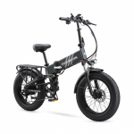 HALO KNIGHT U4 Folding Electric Bicycle For Adult 1000W Motor 48V15AH Battery Outdoor Riding E-bike 20 x 4.0 Inch Fat Tires Off-road Electric Bike juoda