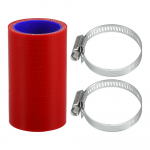 X AUTOHAUX Silikoninė žarna Silikoninis vamzdelis su žarnos spaustuku Interkulerio Turbo įsiurbimo Radiatoriaus žarna Inner diameter 35mm mėlyna