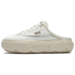 Fila Rock Mules Avalynė Patogūs Lengvi Žemakulniai Drobės Batai Moteri&scaron;kos Mules Off-White F12W432307FWW 39