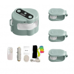 Elektroninis interaktyvus kačių žaislas naminiams katėms Judantis pliu&scaron;inis žaislas su nuotolinio valdymo pultu Smagus bėgimo takelis nuobodžiam kačiukui &scaron;uniukui Gaudyti Bėgti Pratimai Mentalinis žalia