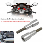 Tinka BMW R1200RT R1250RT K1600GT K1600GTL K1600B 2014- Motociklo prailginimo strypo laikiklis mobiliajam telefonui, navigacijai 1 PCS