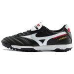 Mizuno Morelia II Pro AS Juodi Balti Vyri&scaron;ki Futbolo Batai su Kangaroos Odos P1GD201501 40