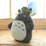 70/55/40/30cm Didelio dydžio lotoso lapas Totoro pliu&scaron;inis žaislas Totoro kim&scaron;tas lėlė gyvūnas Totoro pliu&scaron;iniai žaislai Mesti pagalvę Sofos lovos kambario dekoras 65cm-70cm