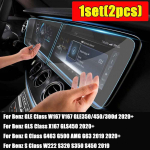 Skirta Mercedes Benz GLE GLS G S Stiklas W167 V167 GLE350/450 X167 G463 G500 W222 Automobilio navigacijos ekrano grūdintas stiklas apsauga