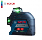 Bosch profesionalus lazerinis nivelyras Gll3-60XG 3D12 Line Nivel Laser High Power Green savaime i&scaron;silyginantis kryžminis lazeris Level 360