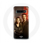 Coque pour Samsung Galaxy s10 plus Chloe Decker et Lucifer Morningstar