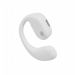 TWS belaidės ausinės Bluetooth 5.3 Ear Clip HiFi stereo ausinės Sportinės ausinės, vandeniui atsparios vienos ausies kabliuko verslo ausinės, skirtos Xiaomi Huawei balta