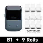 Niimbot B1 Mini ne&scaron;iojamas terminis spausdintuvas Lipdukų lipdukų gamintojas Ki&scaron;eninio spausdintuvo ženklinimo ma&scaron;ina Bluetooth Niimbot