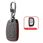3 4 mygtukų automobilio i&scaron;maniojo rakto dėklo dangtelis, skirtas Hyundai Tucson Santa Fe Rena Sonata Elantra Creta Ix35 Ix45 I10 I30 I40 priedai balta