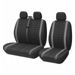 1+2 sėdynių užvalkalai Automobilio sėdynės užvalkalas Transporter/Van Universal Tinka 2+1 automobilio sėdynės salono priedai Automobilio apsauginis užvalkalas