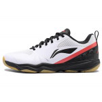 Li Ning CS16 Neslystantys, dėvėjimuisi atsparūs žemo profilio badmintono batai, unisex batai, balti, juodi, raudoni AYTS057-2 37⅔