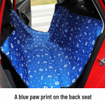 Vandeniui atsparus automobilio sėdynės apsauginis kilimėlis &scaron;unims ir katėms nuo įbrėžimų Back Seat without Side 140*135cm