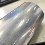 Holografiniai vaivoryk&scaron;tės lazeriniai sidabriniai vinilo apvyniojami ritininiai lipdukai automobilių lipdukai plėvelės lak&scaron;tai didesnio dydžio pasirinkimui 152x50cm