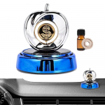 Saulės energija varomas automobilio oro gaiviklis, besisukantis oro valytuvas, aromaterapija, vaisių dizainas, automatinis eterinių aliejų difuzorius miegamajam, tualetui