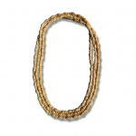ISKCON VRINDAVAN Originali Tulsi Kanthi Mala i&scaron; Vrindavan Dham Grynasis Tulsi 3R (Dhol formos mala, Trys apvalūs) Unisex suaugusiems