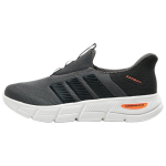 Adidas Cloudfoam Flex-Lounger Patogūs Neslystantys Dilimui Atsparūs Kvėpuojantys Žemi Bėgimo Bateliai Unisex sportbačiai Pilki Juodi KJ5914 36