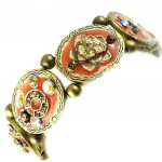 Les Tr&eacute;sors De Lily [E2577] - Bracelet Cr&eacute;ateur 'Tokyo' Orange