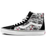 Vans Sk8-Hi Reissue Metal Cats Unisex Kedai Juodi True-White VN0A4BV8BCL 36