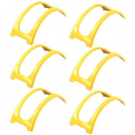 6/12 vnt. &bdquo;Taco&ldquo; laikiklis, maisto kokybės, be BPA, galima plauti orkaitėje, galima plauti indaplovėje. 6pcs rožinė