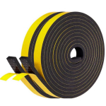 Oro nuėmimas 12 mm(w) X 6 mm(t) Tarpiklio sandariklis putplasčio juostos durelių grimzlės &scaron;alintuvas, skirtas durų langams, atsparus smūgiams