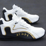 Vyri&scaron;ki PU odos vandeniui atsparūs sportbačiai Laisvalaikio sportiniai batai Vyri&scaron;ki lengvi kvėpuojantys plok&scaron;ti neslystantys teniso batai Zapatillas Hombre