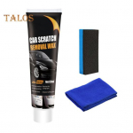 Automobilio įbrėžimų remonto kremas 120ml Automobilio dažų įbrėžimų remontas Poliravimo va&scaron;kas Gilus įbrėžimų užpildas transporto priemonėms Automobilio įbrėžimų &scaron;alinimo rinkinys su kempinėle ir B