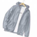 Vasarinė ledo &scaron;ilko striukė, apsauganti nuo saulės vyrams ir moterims &ndash; kvėpuojanti, lengva, vėsi, madinga, kasdienė, lauko apranga 3XL (75-82 kg)