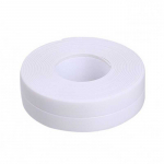 1/2 vnt PVC sandarinimo juosta vonios vonios tualeto sandarinimo juosta Lipni vandeniui atspari pelėsiui atspari juosta virtuvės kriauklės sienos kampui 1 PCS smėlis