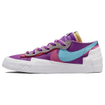 KAWS x sacai x Nike Blazer Low Purple Dusk Unisex Sportbačiai DM7901-500 37.5