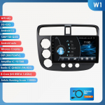 Hizpo Android Carplay Automobilio Radijas Multimedia Grotuvas Honda Civic 7 2000-2006 Navigacijai Autoradio GPS Stereo 2din Galvos Vienetas I&scaron;manusis Ekranas W1 8Core 2G 32G