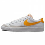 Nike Blazer Low '77 Vintage White University Gold Phantom Sportbačiai Riedlentės Batai DA6364-112 42.5