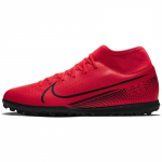 Nike Mercurial Superfly 7 Raudoni Juodi Sportbačiai AT7980-606 41