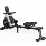 iScooter QK530 Vidaus treniruoklis 120 KG apkrova APP valdymas Dvigubas diržas 16 lygių elektromagnetinis pasiprie&scaron;inimas Magnetinis valdymas irklavimo treniruoklis