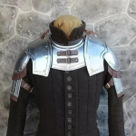Pečių ir gerklės apsaugos &scaron;arvų komplektas Larp Rekonstrukcija Cosplay Kostiumas Pečių ir gerklės plieniniai &scaron;arvai Petys su gerkle