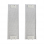 2 vnt. Pakeičiamas aliuminio gartraukio filtras 525 x 162 mm BRS62X modeliams