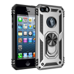 Prabangus Armor smūgiams atsparus telefono dėklas, skirtas iphone 5 5S SE XS Max 11 Pro XR X 7 8 6 6s Plus pilno dangčio automobilio magnetinio žiedo buferio dėklai For iPhone 7 8
