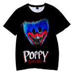 Poppy Playtime mar&scaron;kinėliai Huggy Wuggy Siaubo žaidimai Animaciniai 3D spaudiniai berniukui/mergaitei madingi mar&scaron;kinėliai Vaikams berniukams mar&scaron;kinėliai Vir&scaron;utiniai Drabužiai 160CM