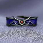 Anime Code Geass Ring Lelouch Reguliuojamas Cosplay Unisex Couple Lover Rings Prop Papuo&scaron;alai Dovanų Priedai Adjustable