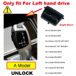 Automobilio priedai Pavarų perjungimo svirties rankenėlė P parkavimo mygtukas Jungiklis BMW 1 2 3 5 6 7 serijai F30 F10 F01 F02 X1 X3 X4 F30 F32 F48 Piano black -A gray