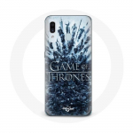 Coque pour Samsung Galaxy A20e Game of Thrones saison 8 Episode 1 Le Tr&ocirc;ne de Fer Personnages logo Gris