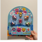 Pinkfong Baby Shark figūrėlių rinkinys(1Paketas 6ea pav)VOL2 (1Pack 6ea Figure)