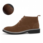 Natūralios odos vyri&scaron;ki &bdquo;Chelsea&ldquo; batai Retro zom&scaron;inės odos vyri&scaron;ki kulk&scaron;nies batai 43