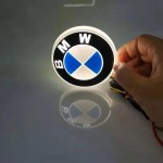 4D logotipas lemputė tinka 82 mm emblemos BMW 1 3 5 7 serijos X1 X3 X4 X5 x6 GT525 GT535 priekinėms ir galinėms LED lemputėms dekoruoti. 8.2cm-1pcs balta