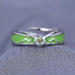 Anime Code Geass Ring Lelouch Reguliuojamas Cosplay Unisex Couple Lover Rings Prop Papuo&scaron;alai Dovanų Priedai Adjustable