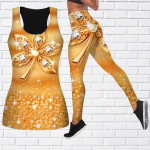 Crystal Leaf Print Jogos apranga moterims Madinga Treniruotės Antblauzdžiai Fitnesas Sportas Kasdieninės jogos kelnės 3XL