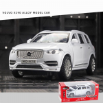 1/32 Scale XC90 Diecast automobilių modelio žaislas, patraukiama atgal žaislinė transporto priemonė su garsu ir &scaron;viesa vaikams, mažiems berniukams, mergaitėms, dovanų kolekcija 1/32-15.5x6x6cm